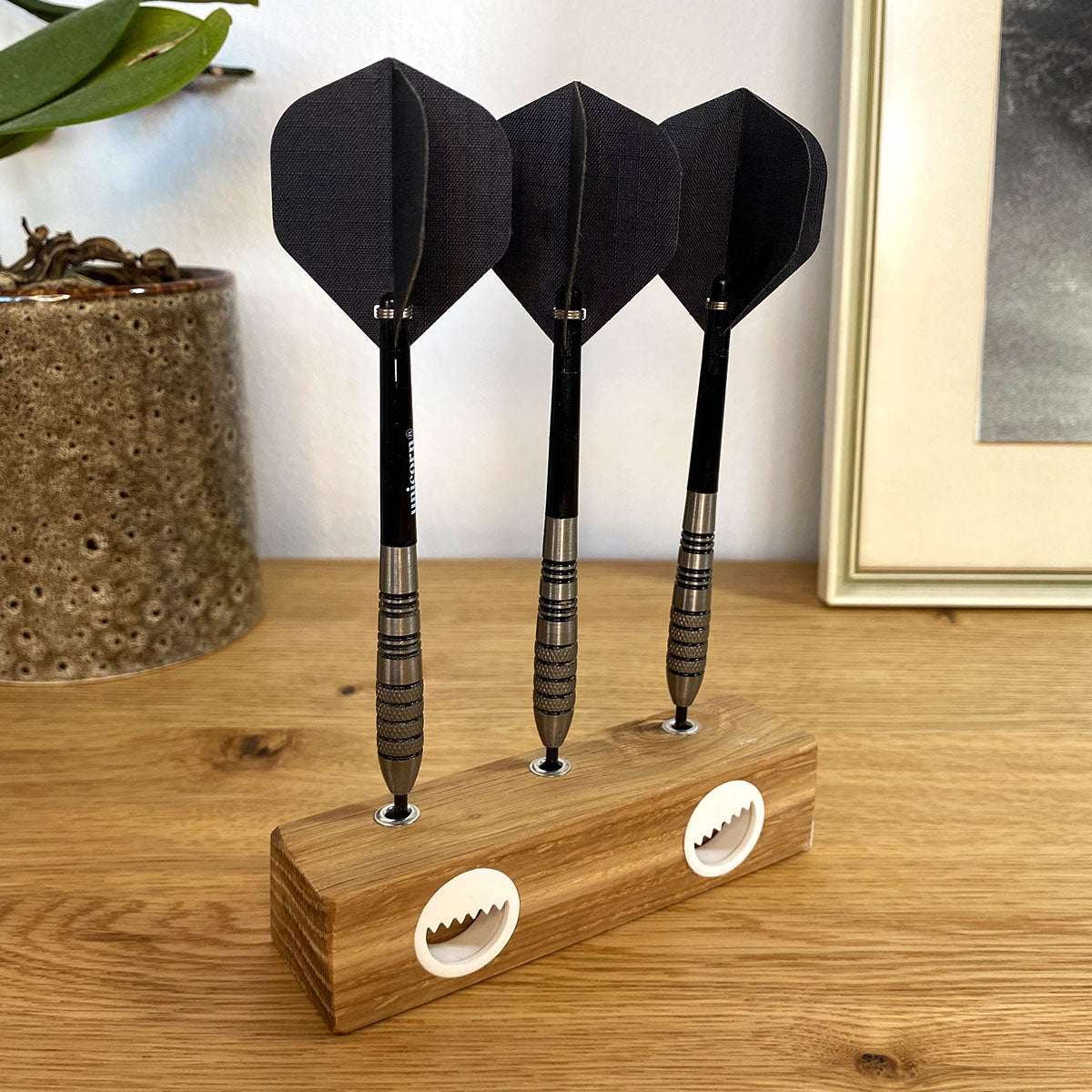 3er Dartpfeilhalter (mit Wandhalterung)