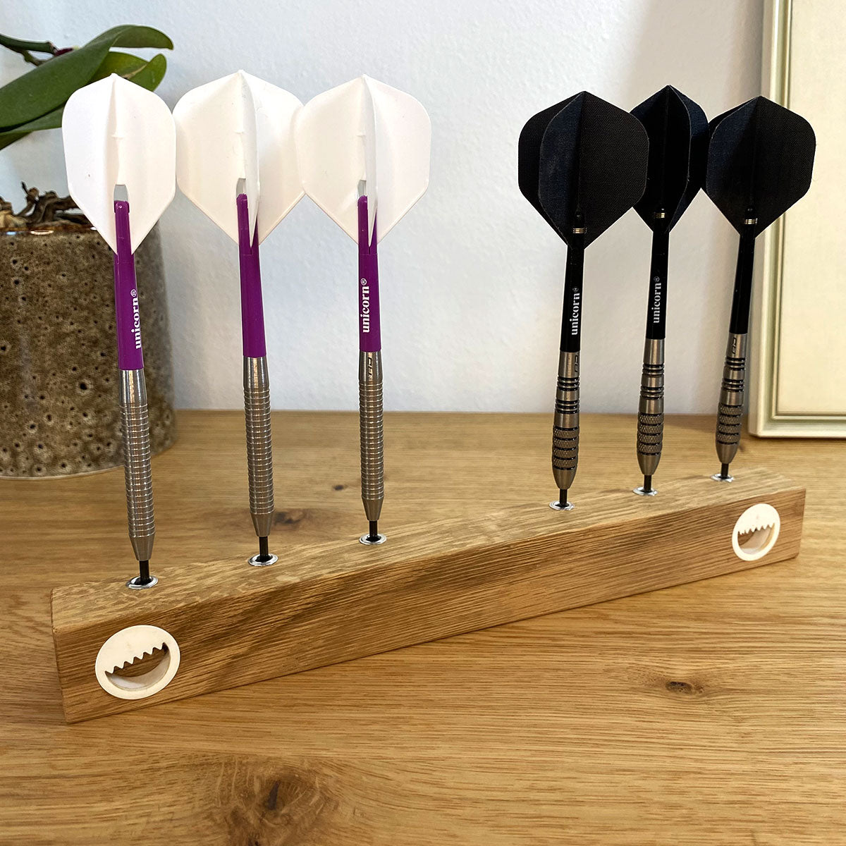 6er Dartpfeilhalter (mit Wandhalterung)
