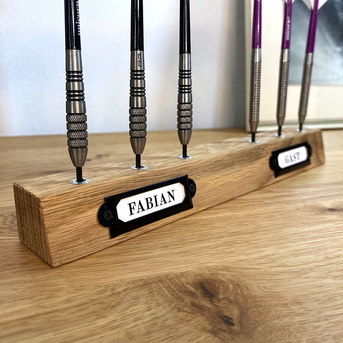 6er Dartpfeilhalter (mit Wandhalterung)