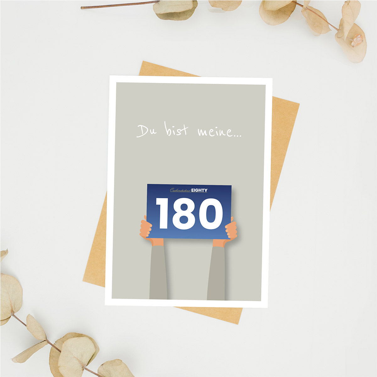 Postkarte "Meine 180"