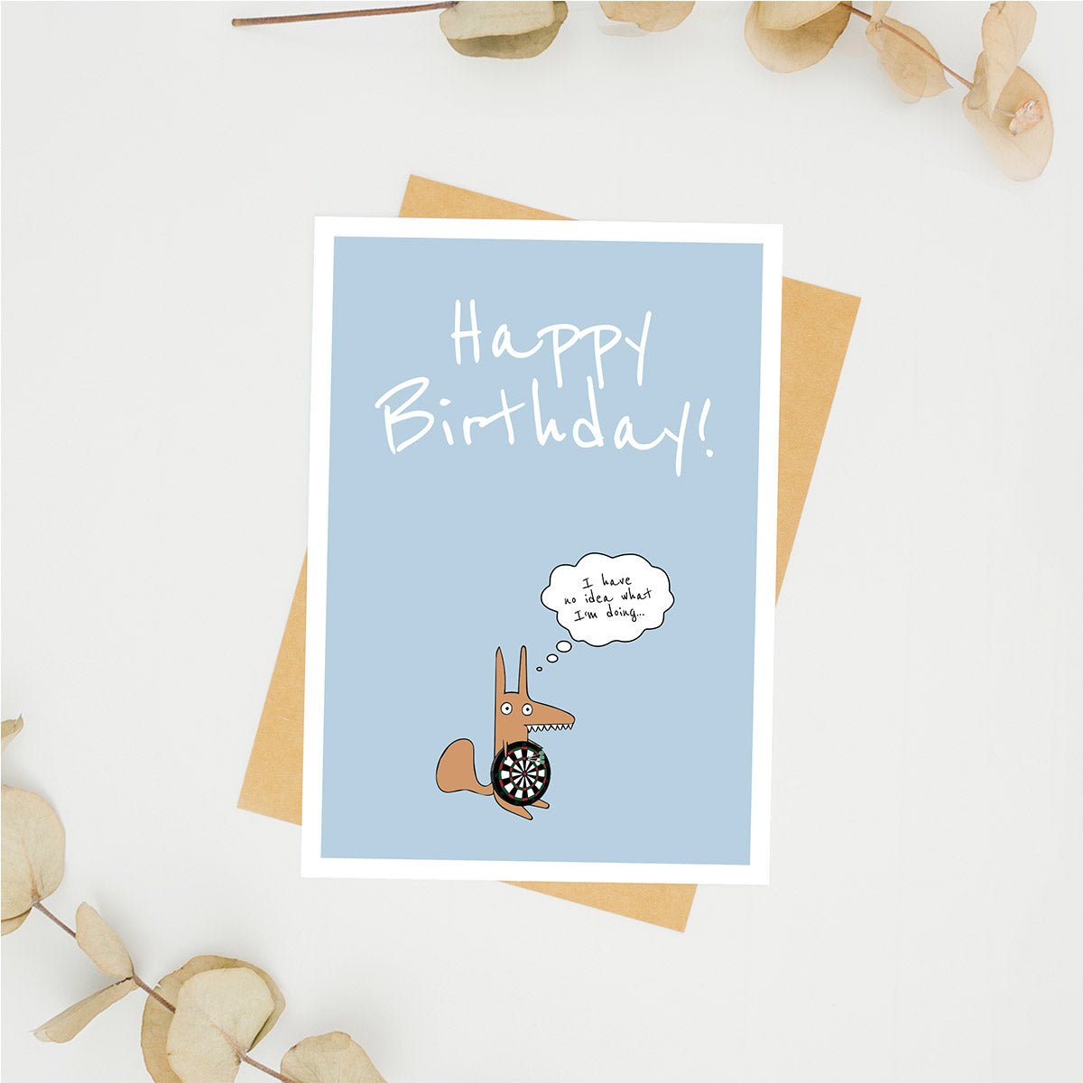 Postkarte "Happy Birthday"